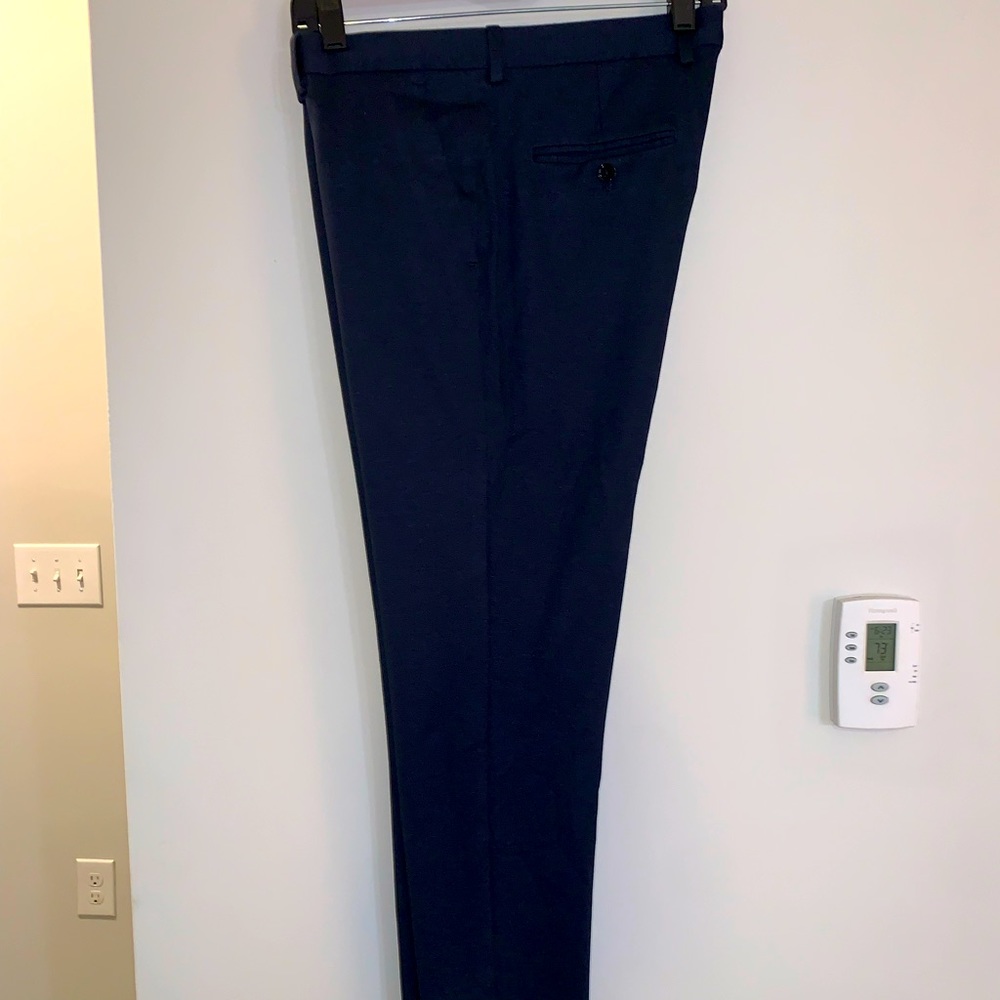 Men’s Navy Blue Express Dress Pants/Slacks- Slim Stretch Fit
